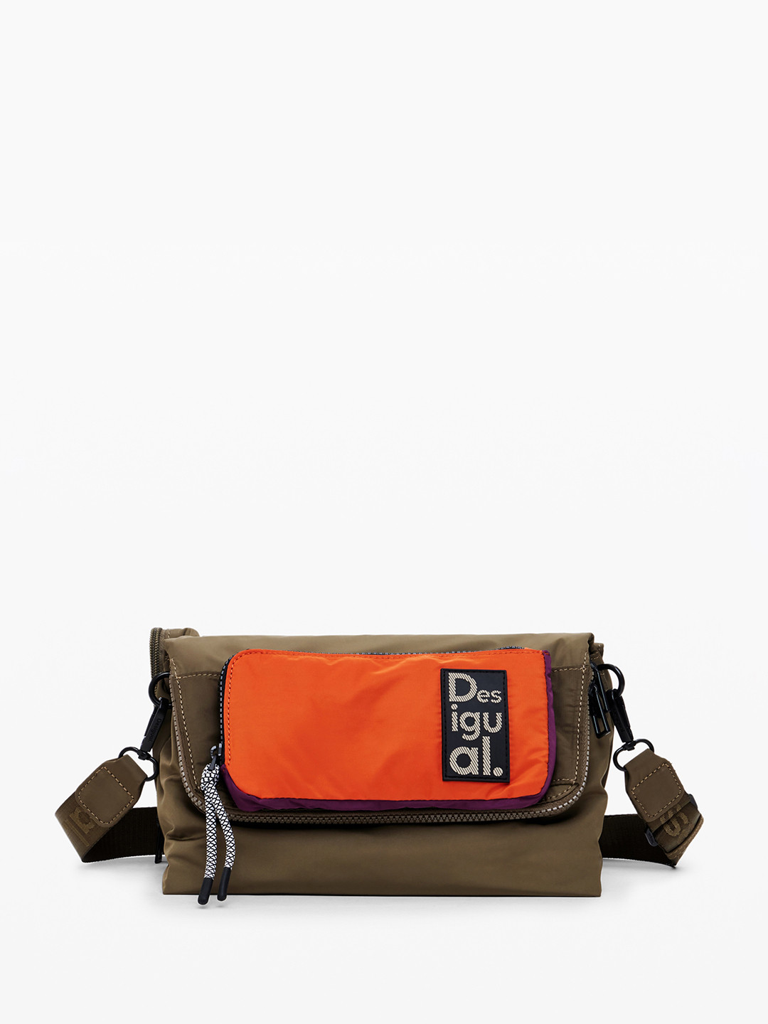 Desigual Structured Convertible Sling Bag