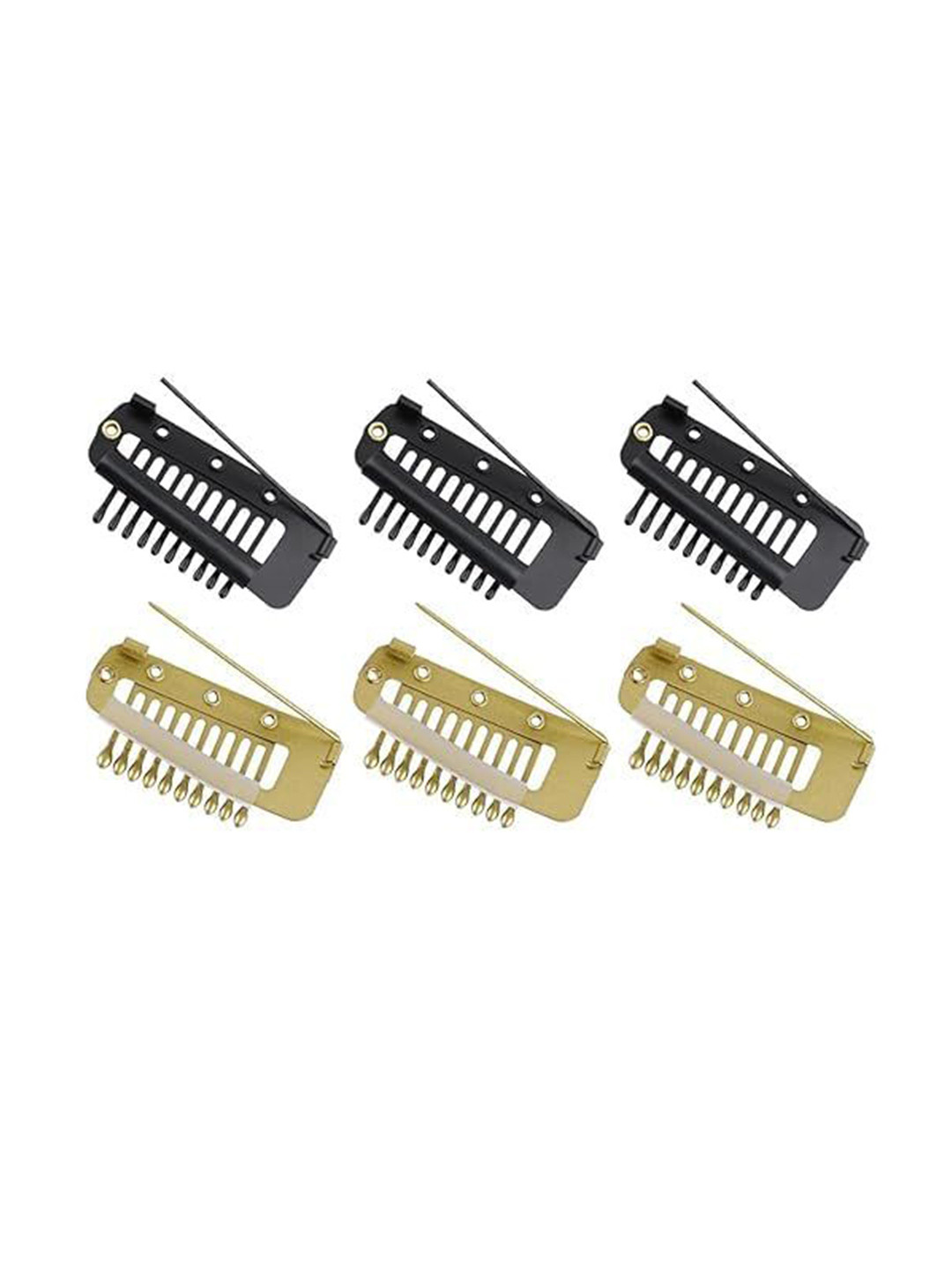 ZAYA Handmade Jewelry Women Set of 6 Regular Claw Clip