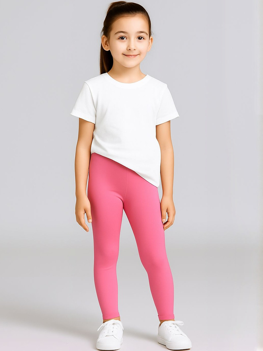 Charm n Cherish Girls Ankle-Length Leggings