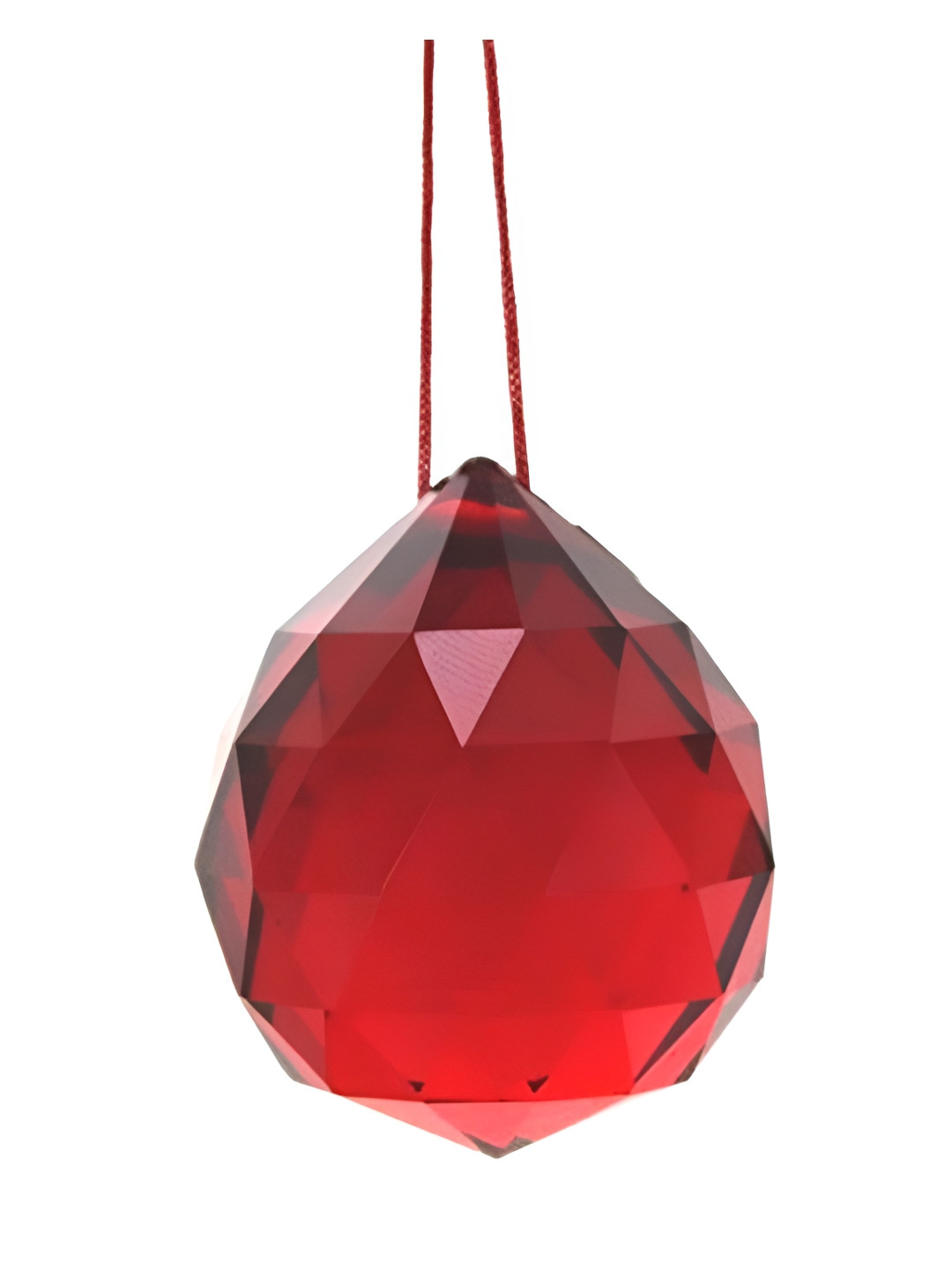 numeroastro Red Crystal Ball Wall Hanging