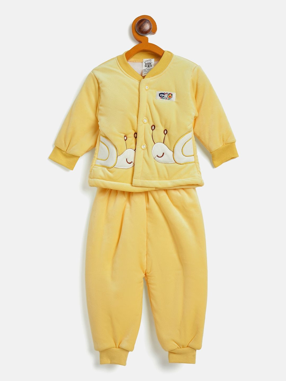 Camey Infants Kids Printed V-Neck Sweatshirt With Trousers