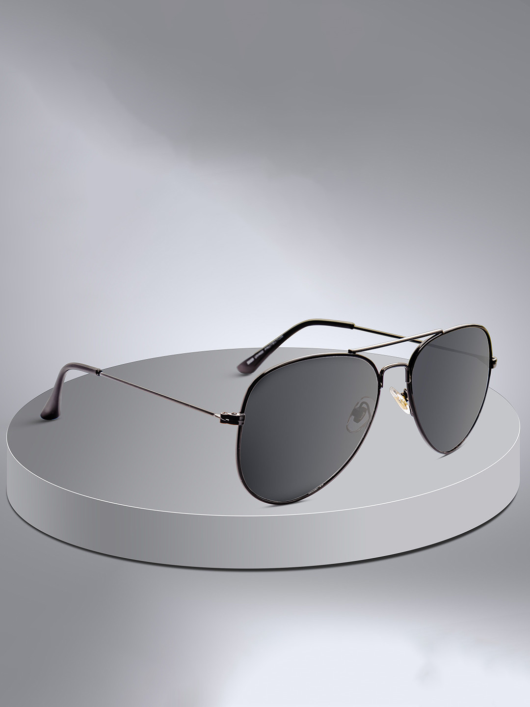 Jiebo Men Aviator Sunglasses with UV Protected Lens NEW-WHITE-H-112
