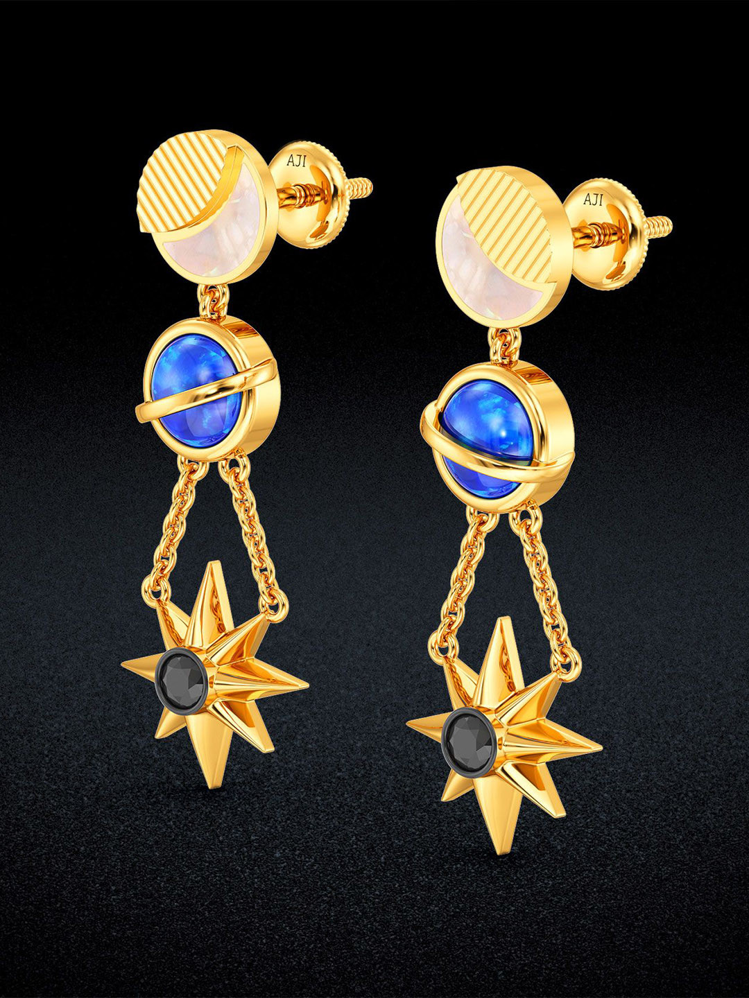 Joyalukkas Women 22 Kt Gold Drop Earring - 5.167 g