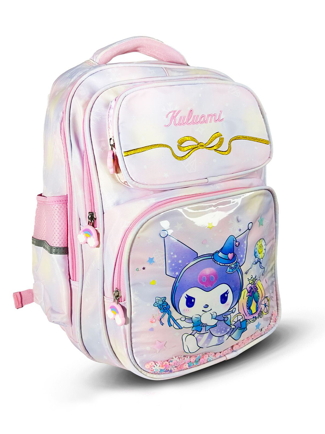 SAGEWARE Kids Graphic Printed Large Backpack with Shoe Pocket