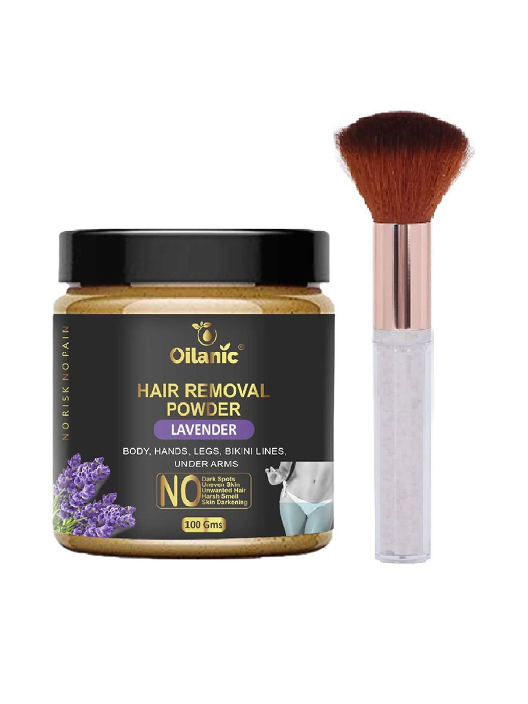 Oilanic Natural Hair Waxing Powder - 100 g