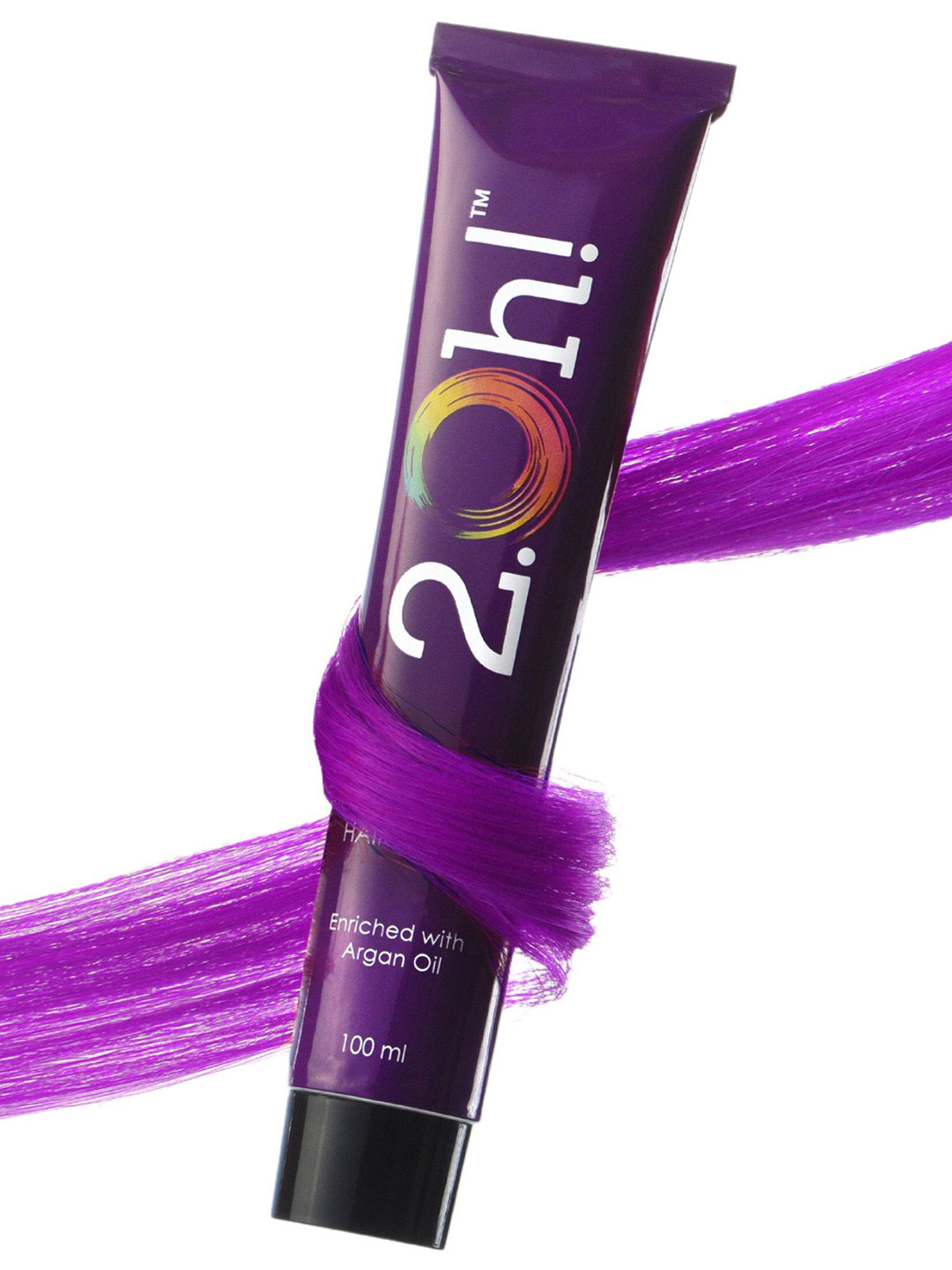 2.Oh! Semi Permanent Hair Color Enriched With Argan Oil 100 ml - Purple