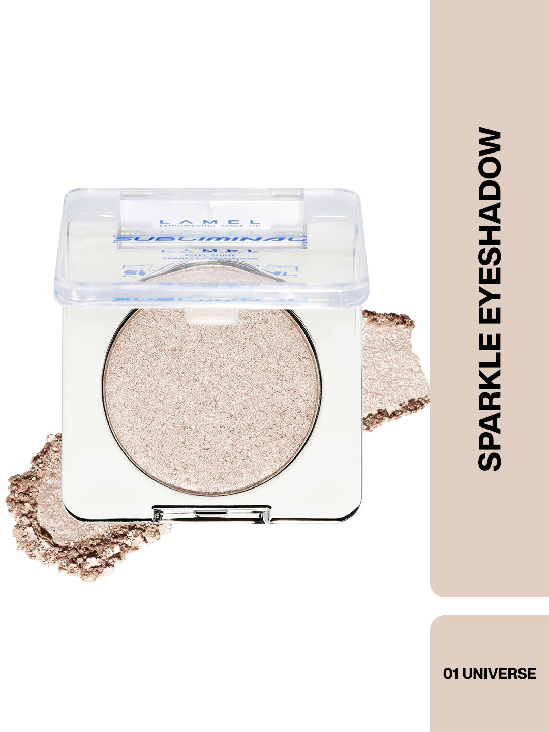LAMEL Subliminal Pixelshine Sparkle Eyeshadow - 2.4 g - Universe 01