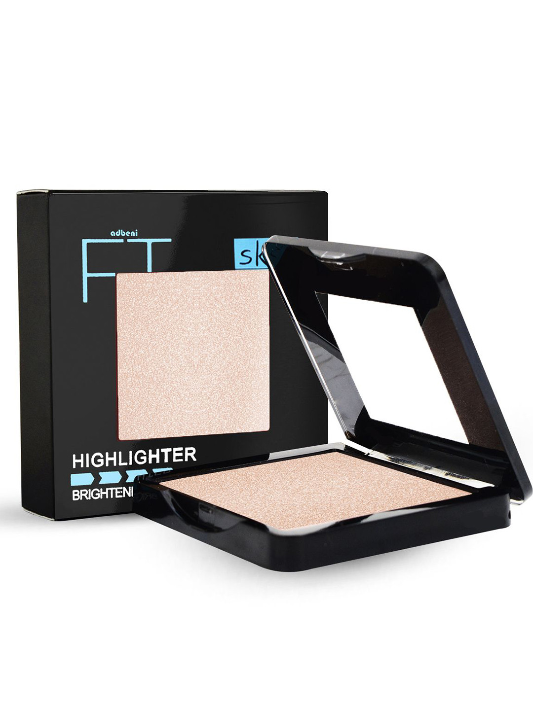 Adbeni Color & Strokes Fit Skin Brightening Simmery & Creamy Highlighter-15 g- Beige Pink