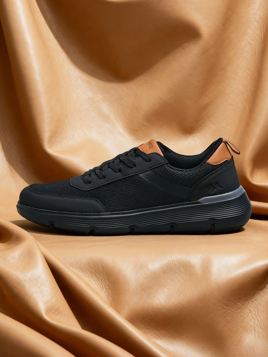 NEEMANS Men Melange Dress Lace-Ups Sneakers