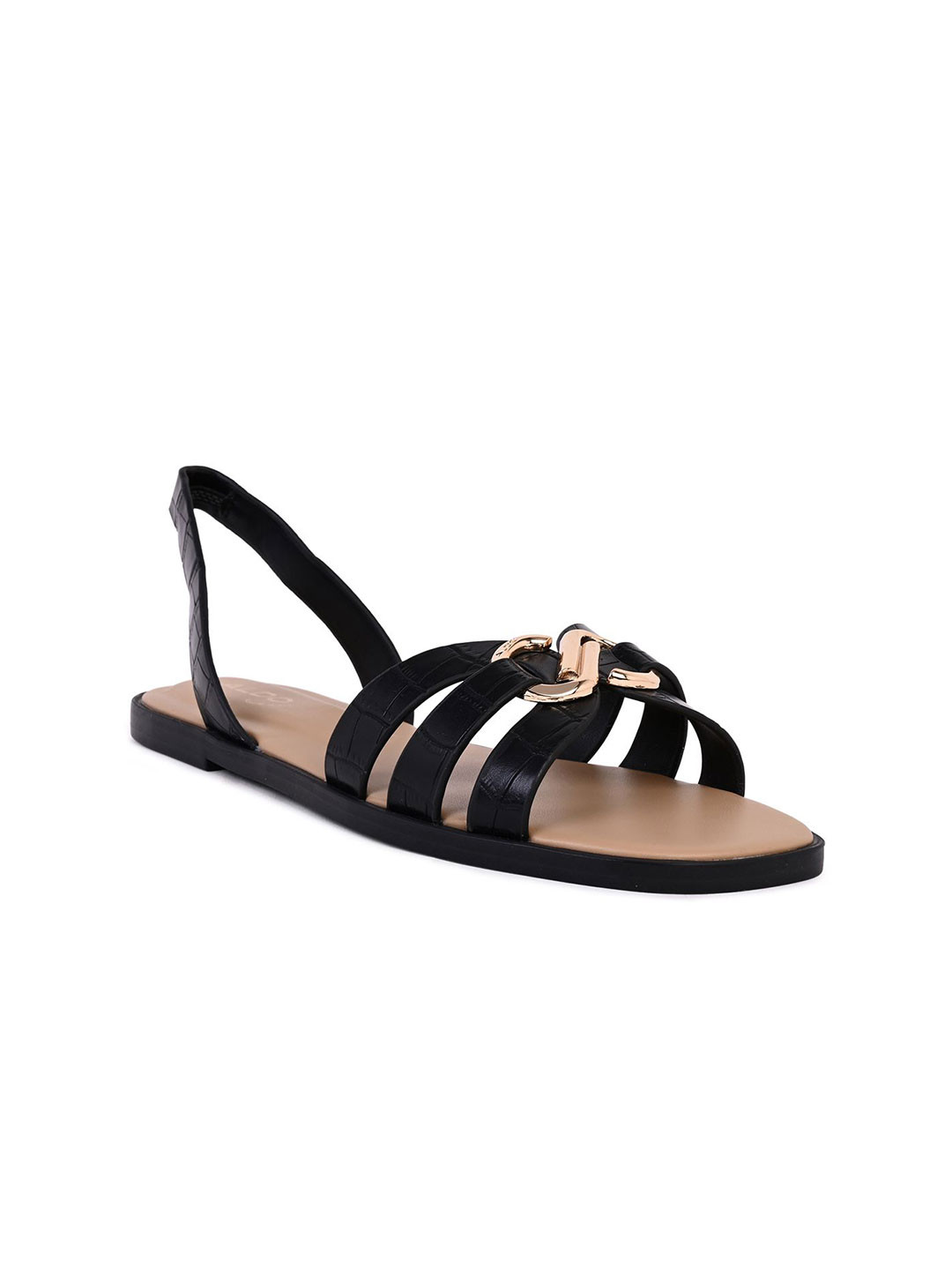 ALDO Women Embellished Open Toe Slingback Flats