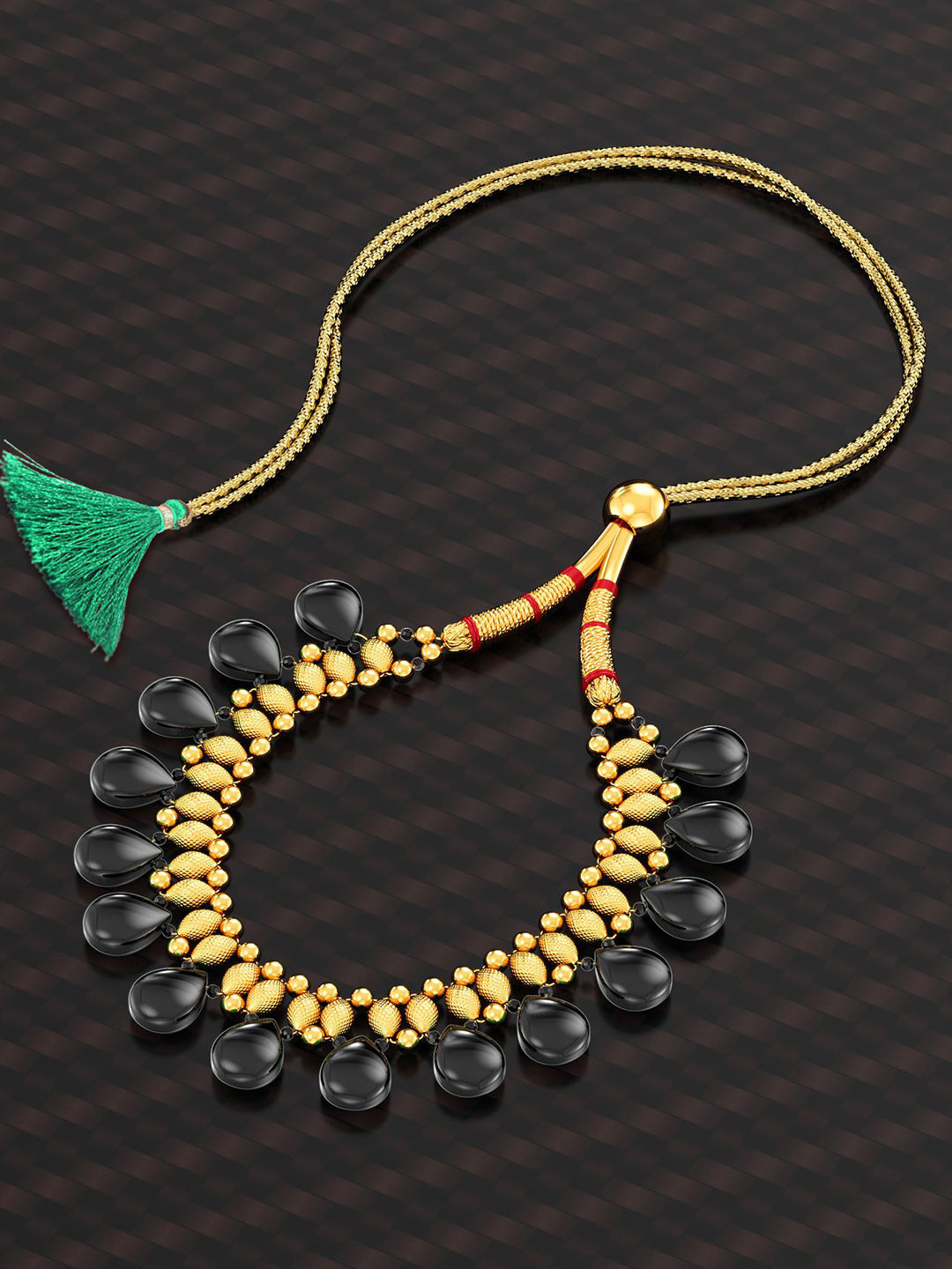 Joyalukkas Golden Elegance Women 22Kt Gold Choker Necklace - 1.98 g