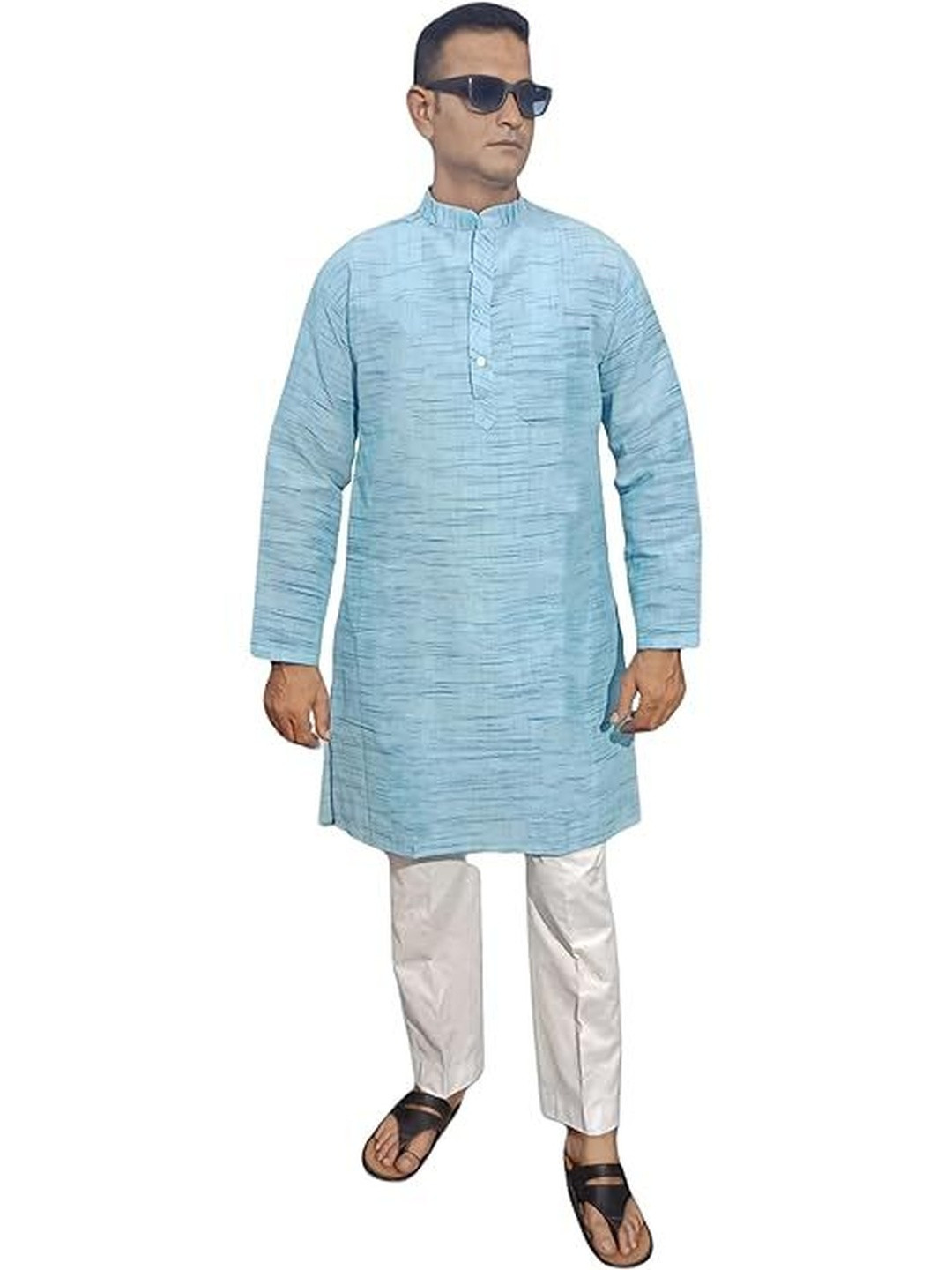 GRT Mandarin Collar Kurta with Pyjamas