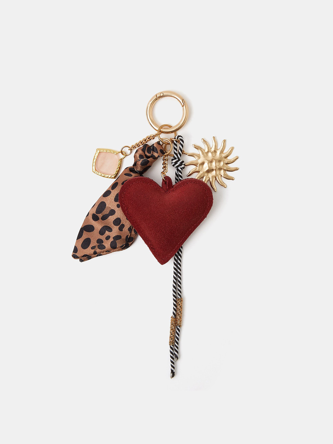 Accessorize Heart Shaped Bag Charms