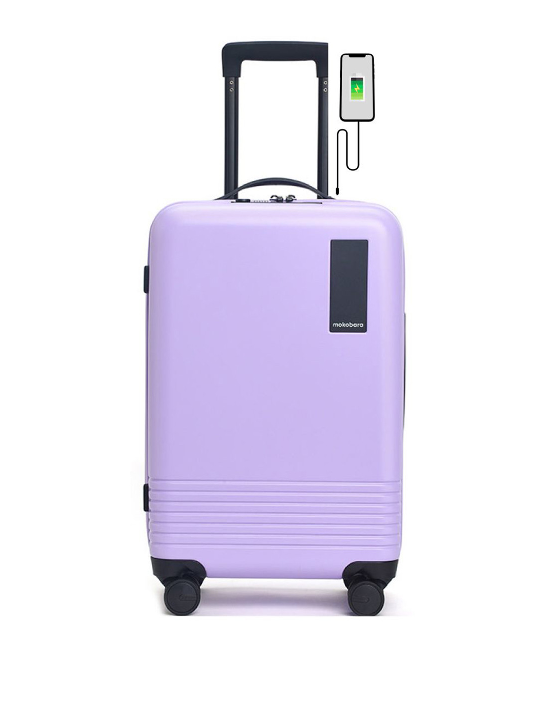 MOKOBARA The Polycarbonate Iconic Cabin Trolley Bag 41L