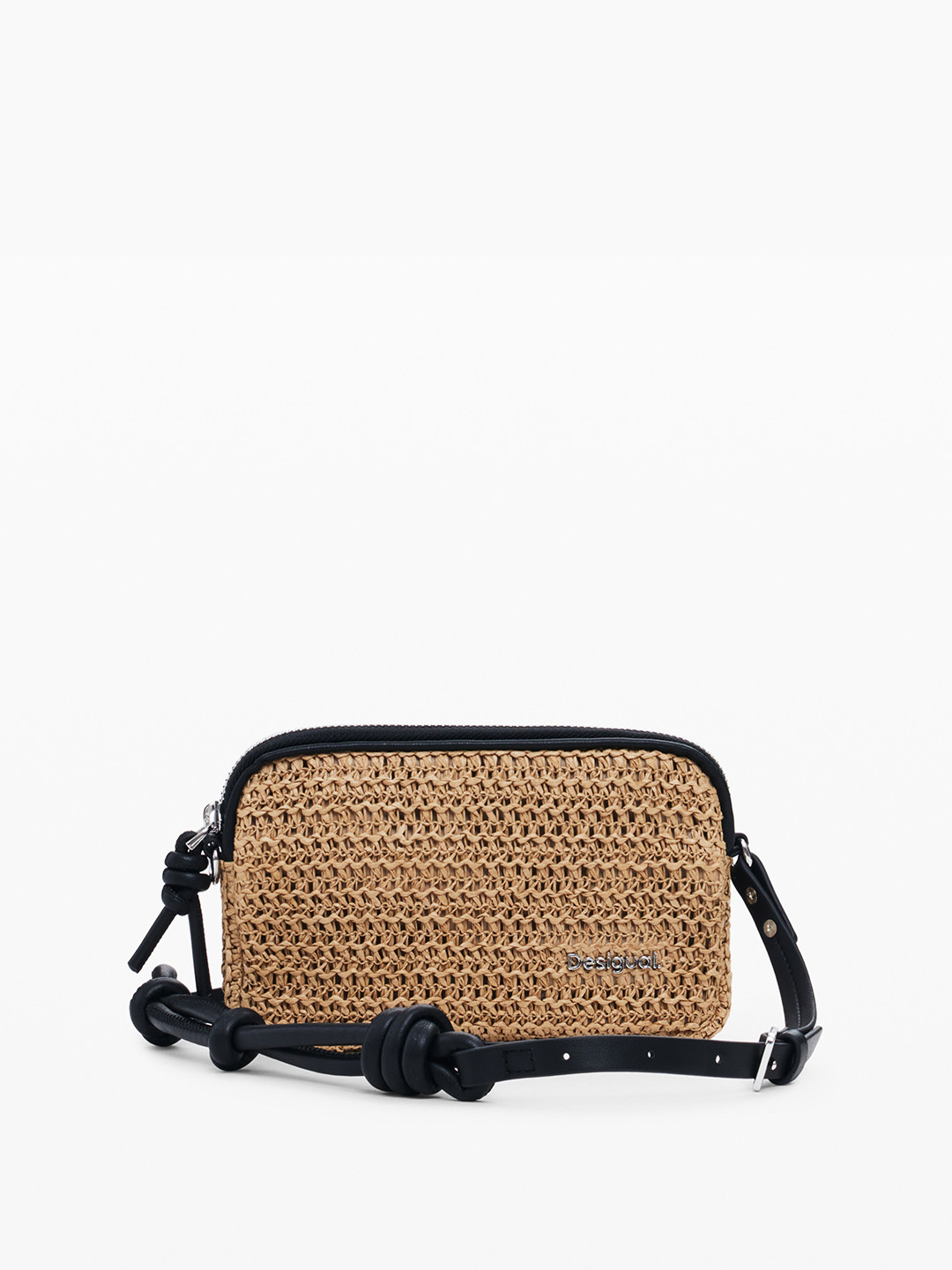 Desigual Textured Structured Sling Bag