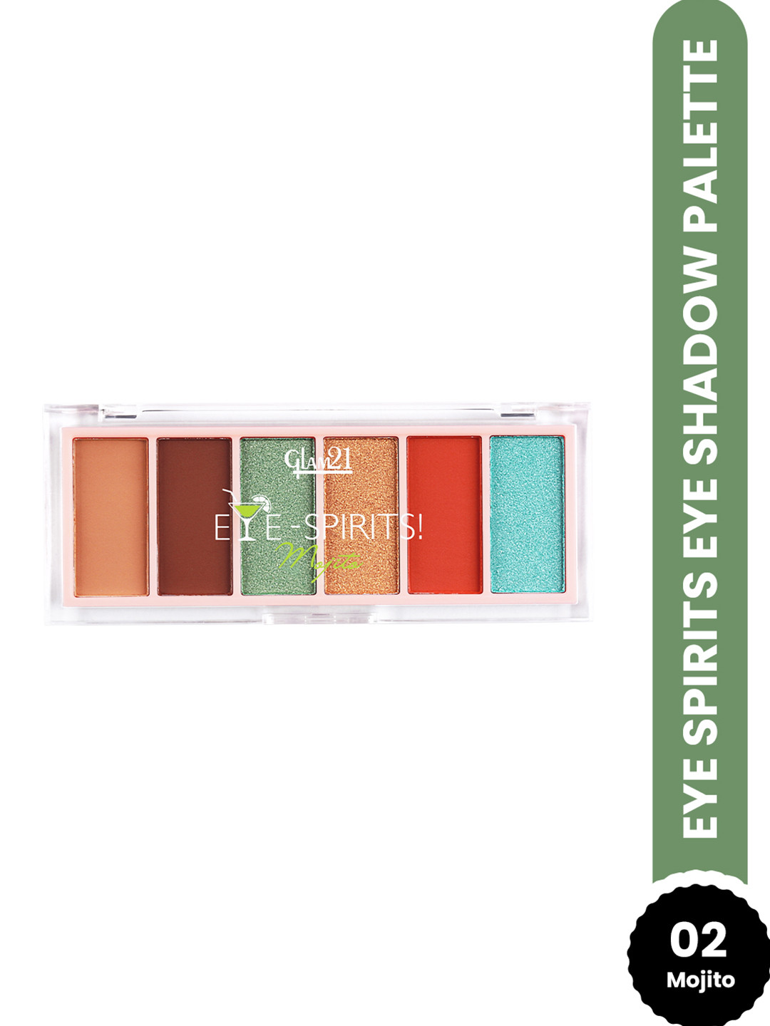 GLAM21 Eye Spirits Eye Shadow Palette - 18g - Mojito 02