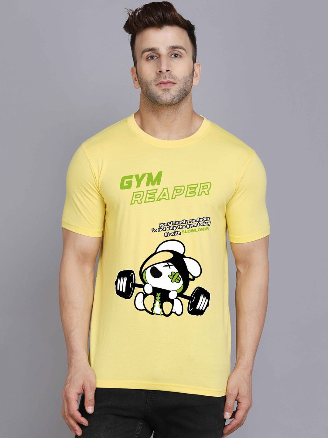 CRYPTIC Men Graphic Printed Short Sleeves T-shirt