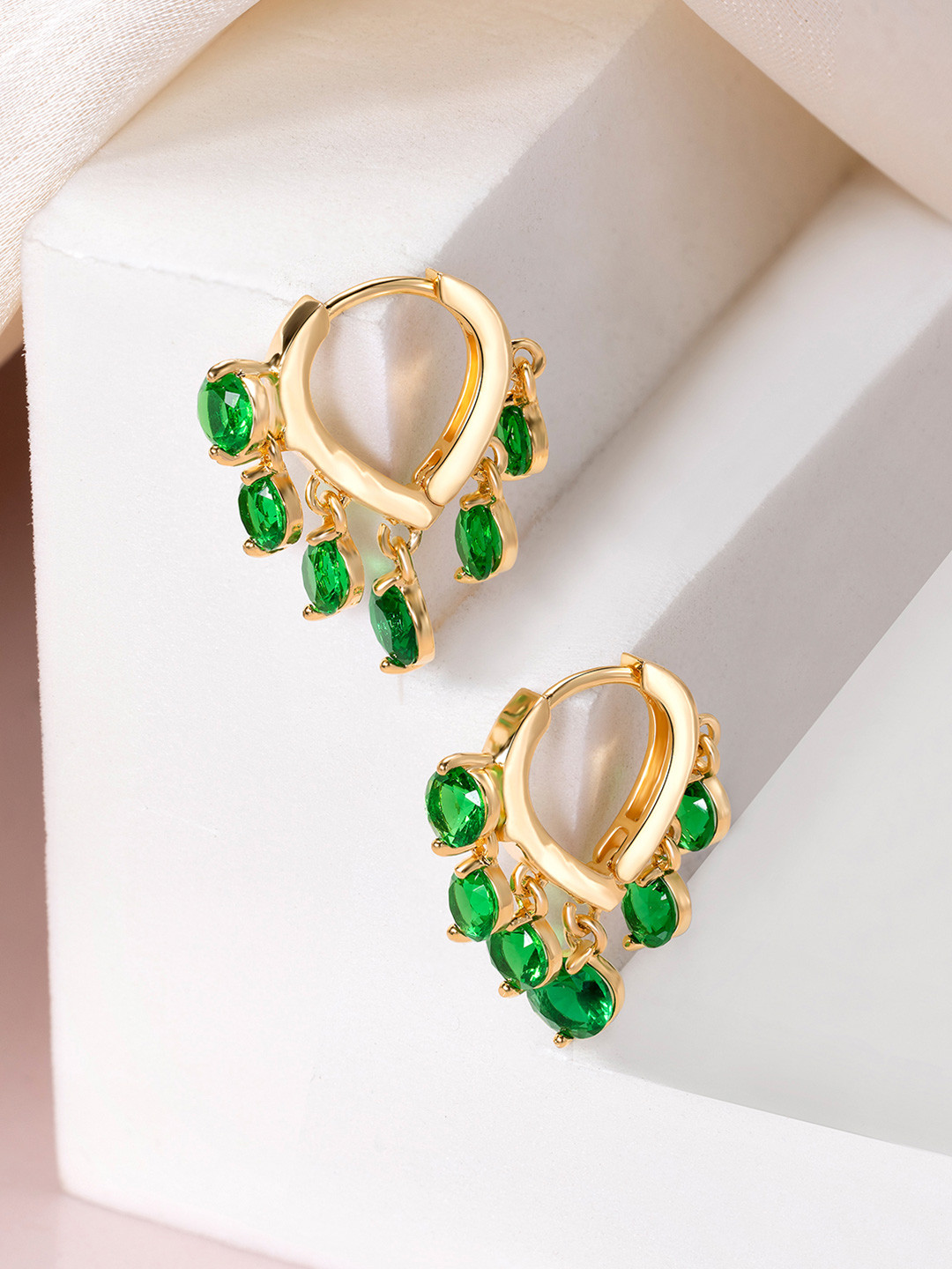 Peora Contemporary Hoop Earrings