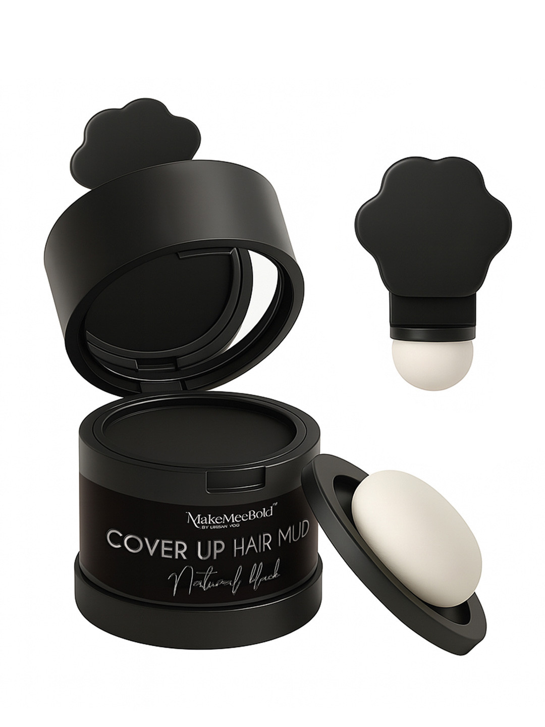 MAKEMEEBOLD Cover Up Hair Mud Powder - 6 g - Natural Black