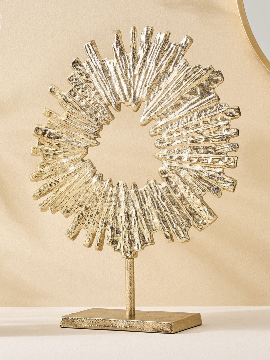 Home Centre Moksha Brew Gold-Toned Starburst Showpiece