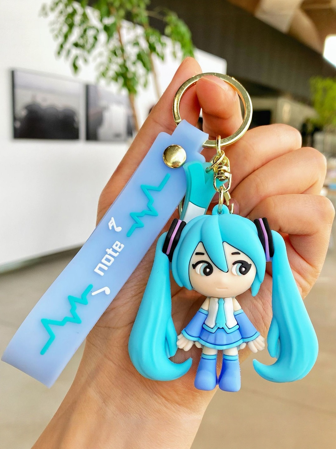 Gopalvilla Textured Silicone Key chain