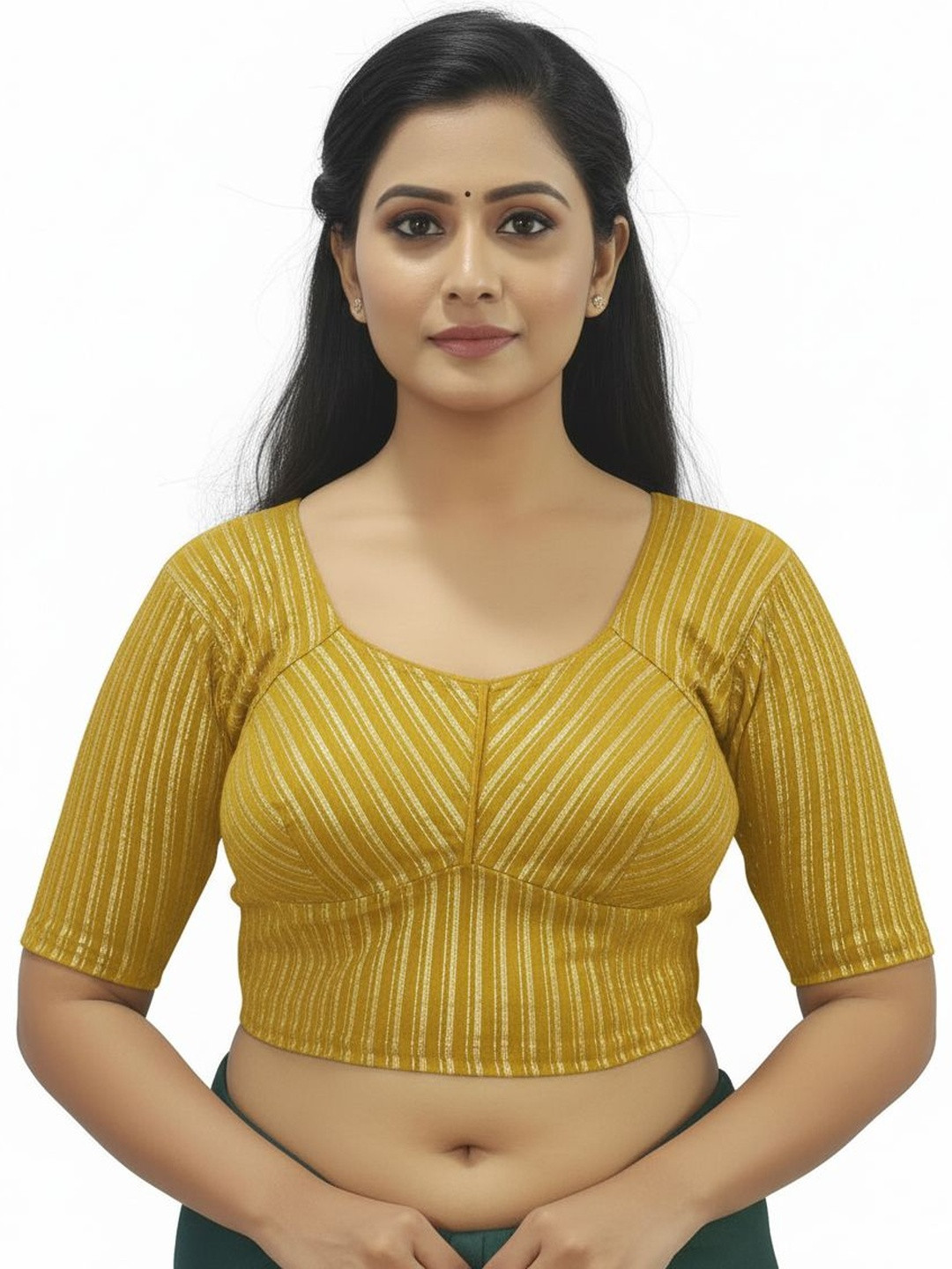 PU FASHION Premium Quality Readymade Stretchable Blouse