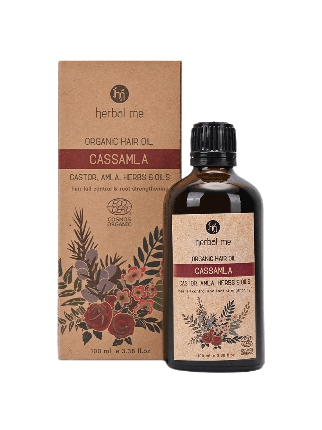 HERBAL ME Cassamla Organic Hair Oil For Hairfall Control - 100 ml