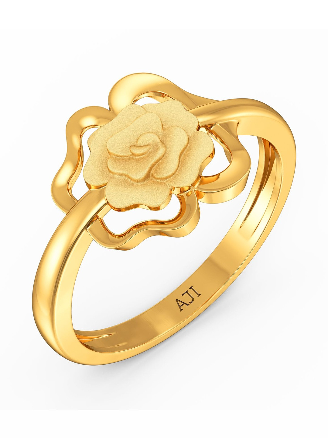 Joyalukkas 22Kt Gold Finger Bountiful Ring - 3.307 g