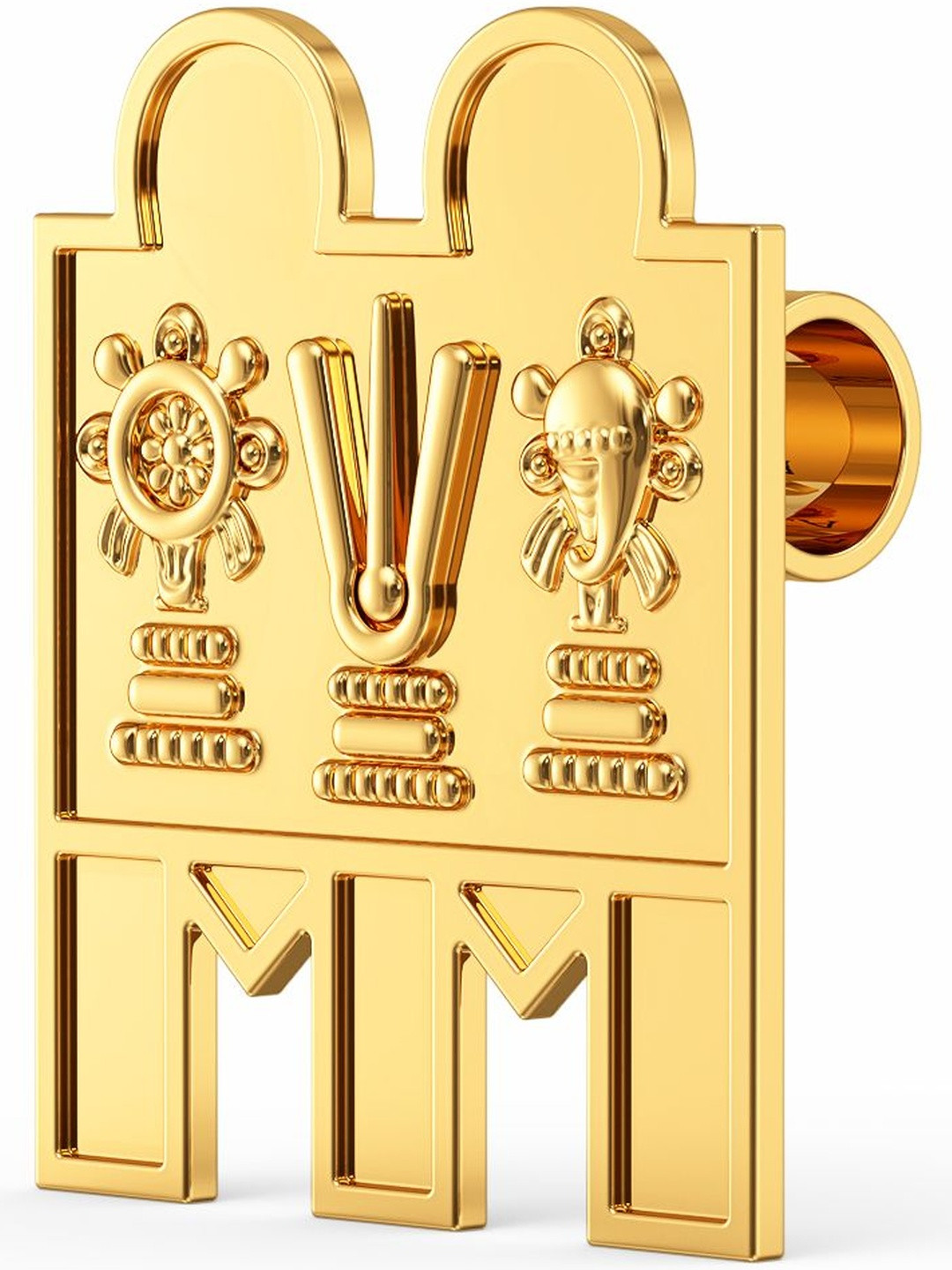 Joyalukkas 22Kt Gold Dazzling Thaali Pendant - 4.005 g