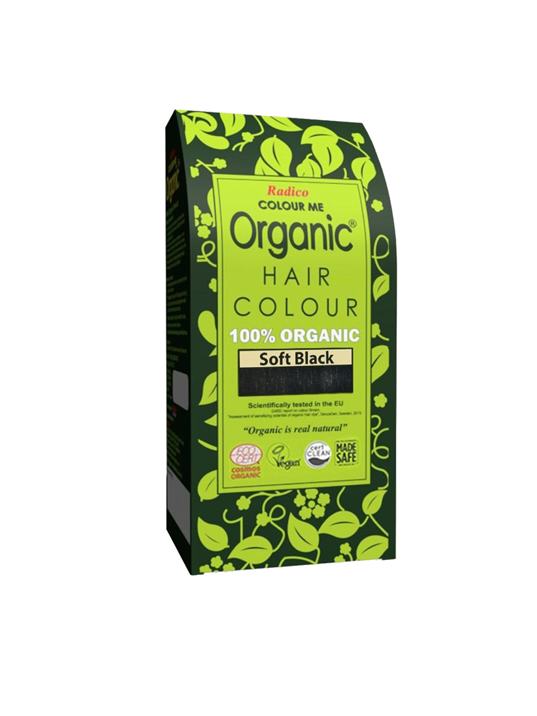 Radico Color Me Organic Hair Color - 100 g - Soft Black