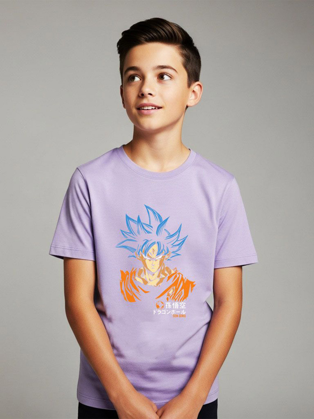 LONDON STREET Boys Graphic Printed Round Neck Regular Fit T-Shirt