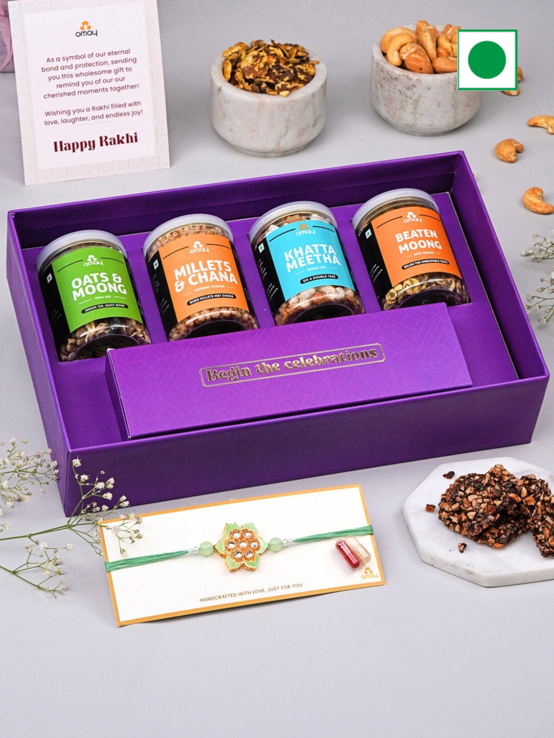 Omay Foods Delightful Rakhi Celebrations Gift Box