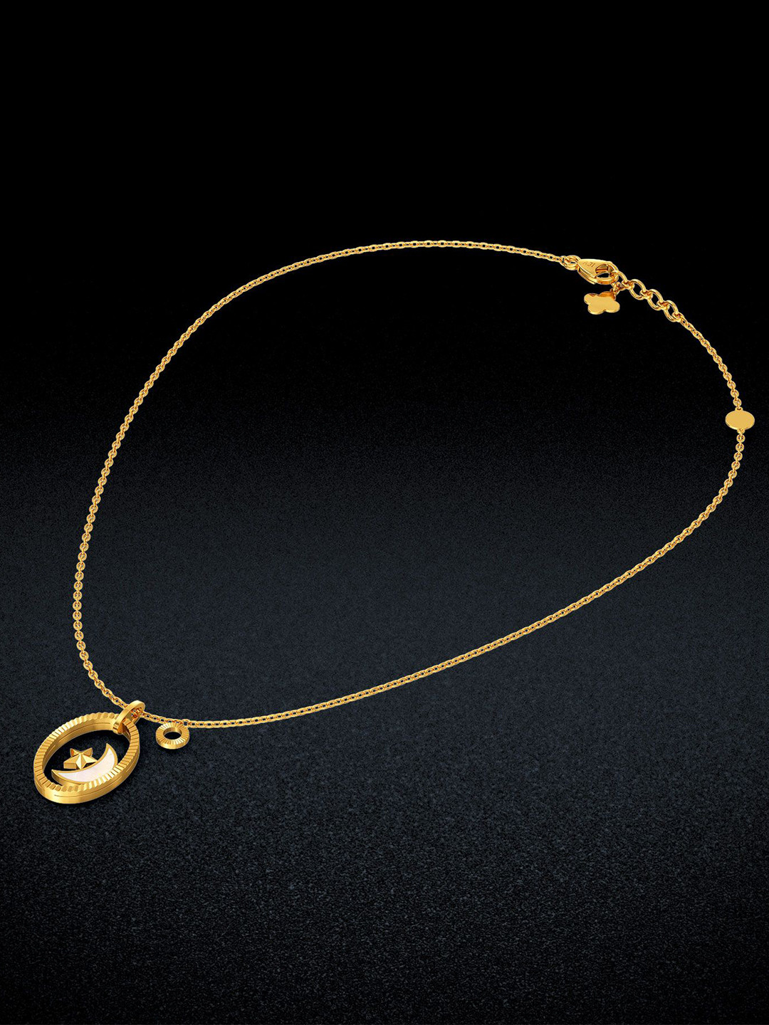 Joyalukkas Women 18Kt Gold Celestial Starlight Pendant- 5.182 g