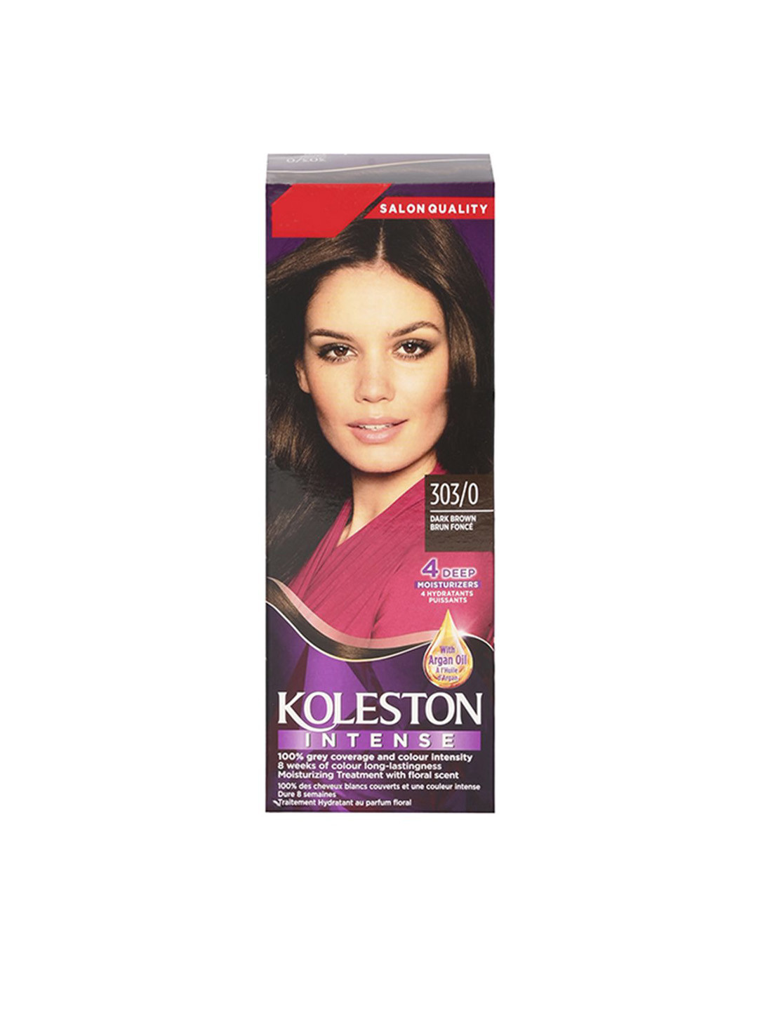 Queue Koleston Intense Hair Color - 100 ml - Dark Brown - 303/0