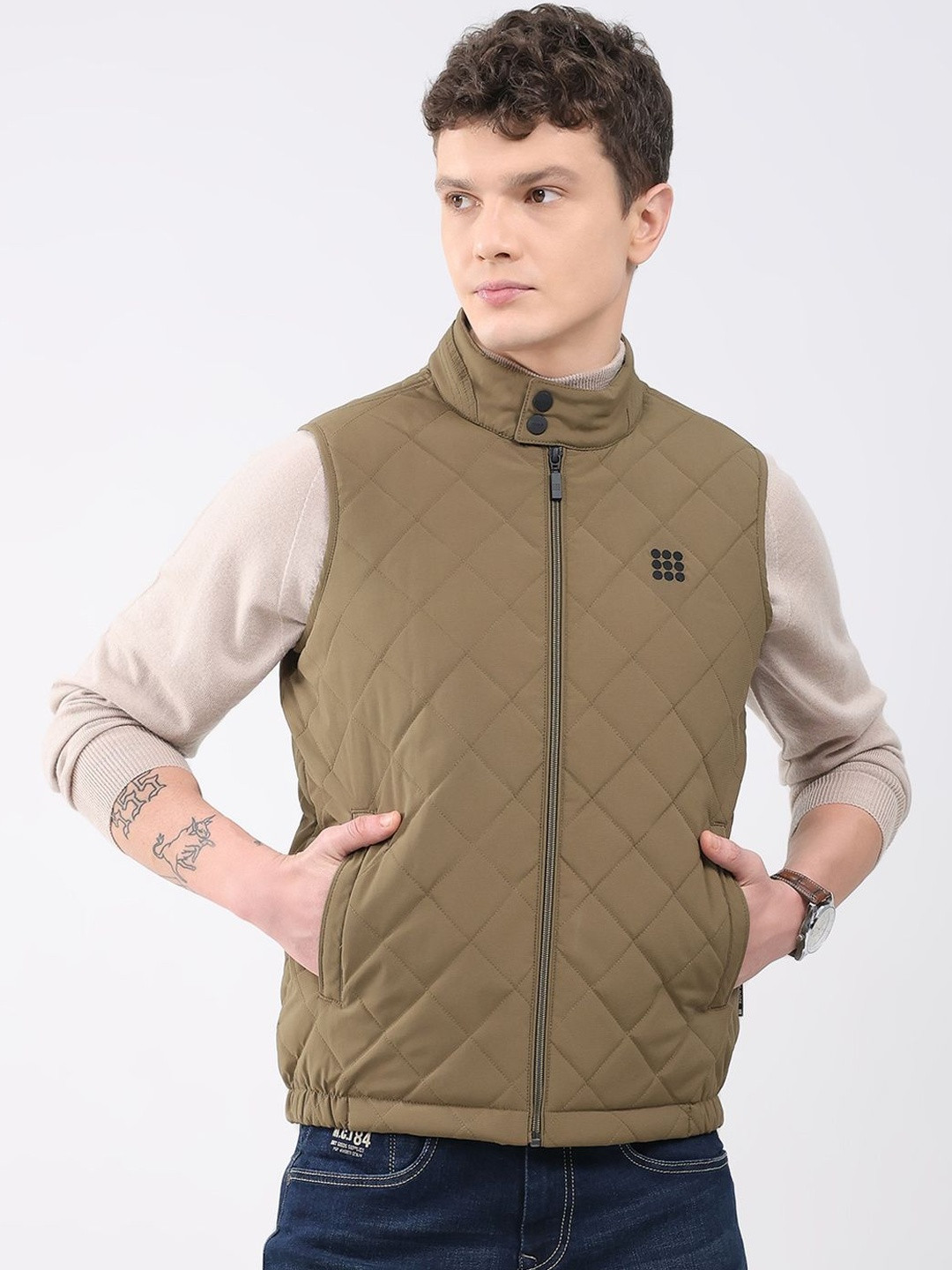 rock.it Spread Collar rock.it Spread Collar Sleeveless Puffer Jacket