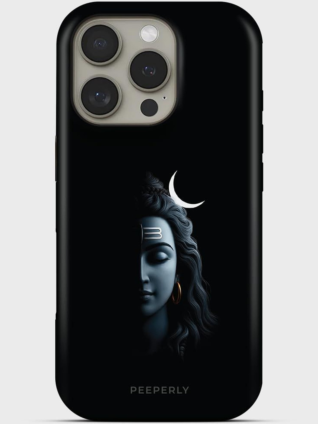 PEEPERLY Unisex iPhone 14 Pro Max Quirky Max Shiv Soul Crystal Impact Resistant Back Case