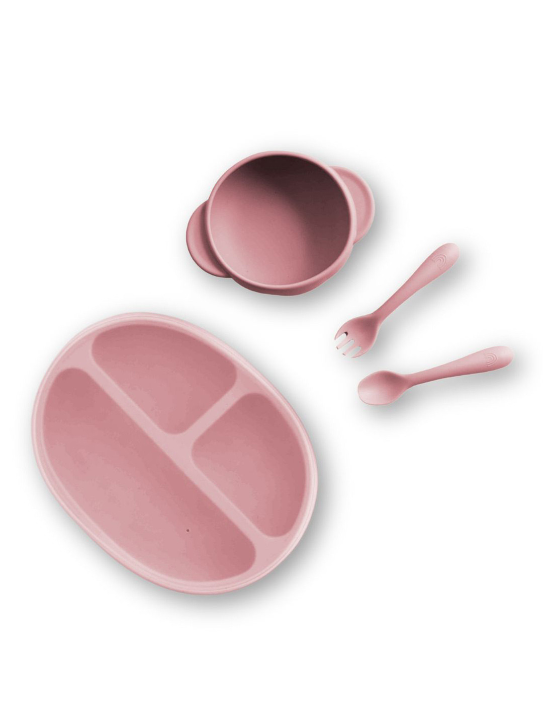 BabyStreet Kids 3- Pcs Dishwasher Safe All-In-One Feeding Set