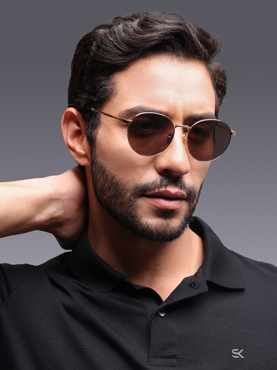 Augussto Unisex Aurelius Luxury Metal Sunglasses