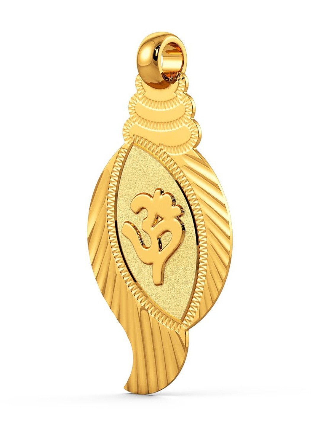 Joyalukkas 22Kt Gold Divine Om Thaali Pendant - 1.495 g