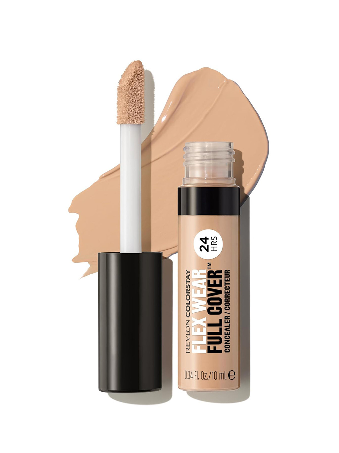 Revlon ColorStay Flex Wear Full Cover Concealer with Hyaluronic Acid 10ml - Light Medium