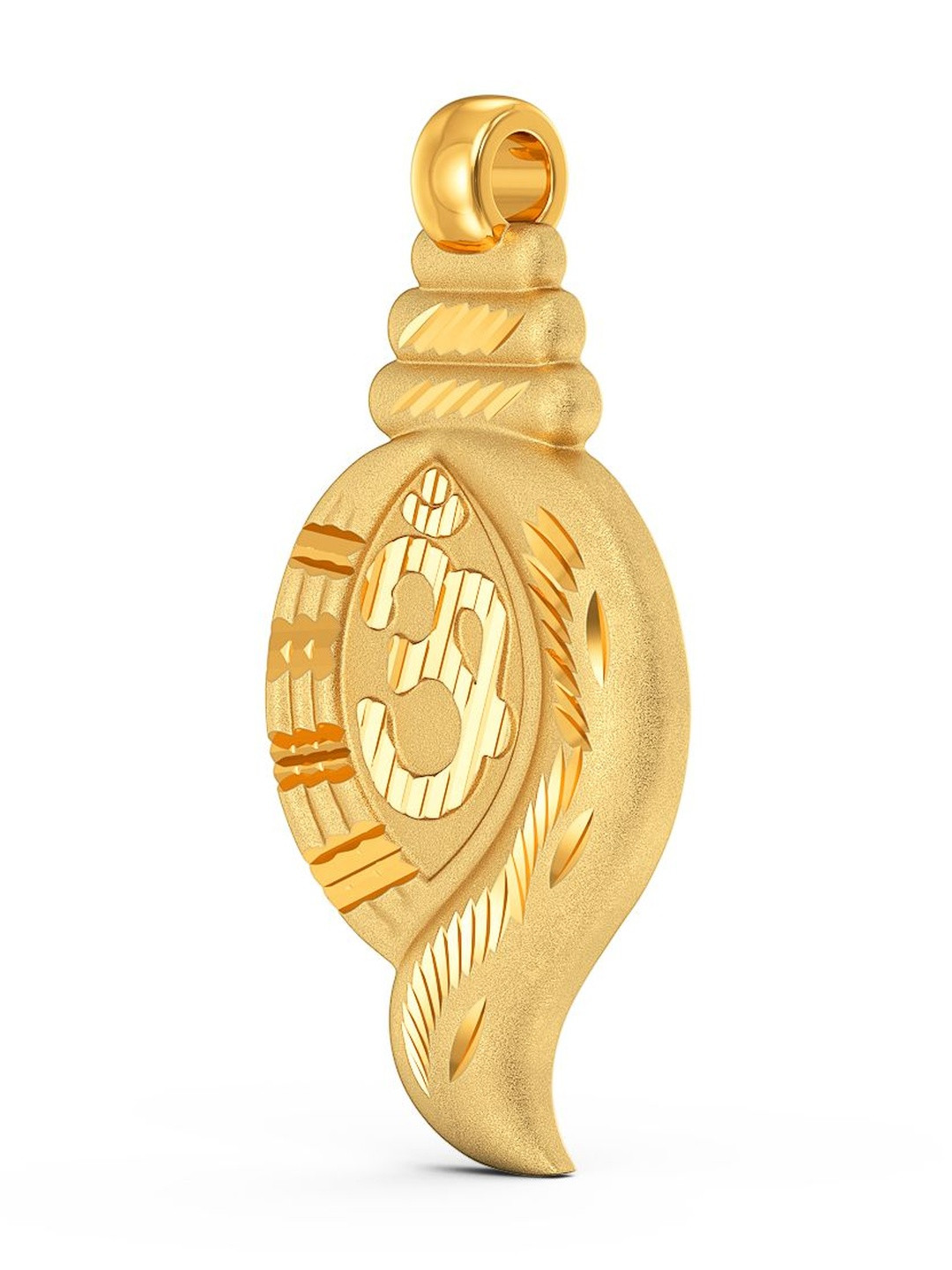 Joyalukkas Women 22Kt Gold Reverent Om Thaali Pendant - 1.522 g