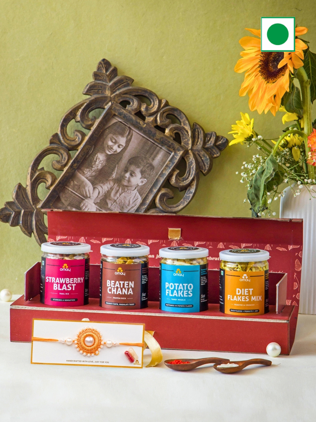 Omay Foods Together Treats Rakhi Gift Hamper