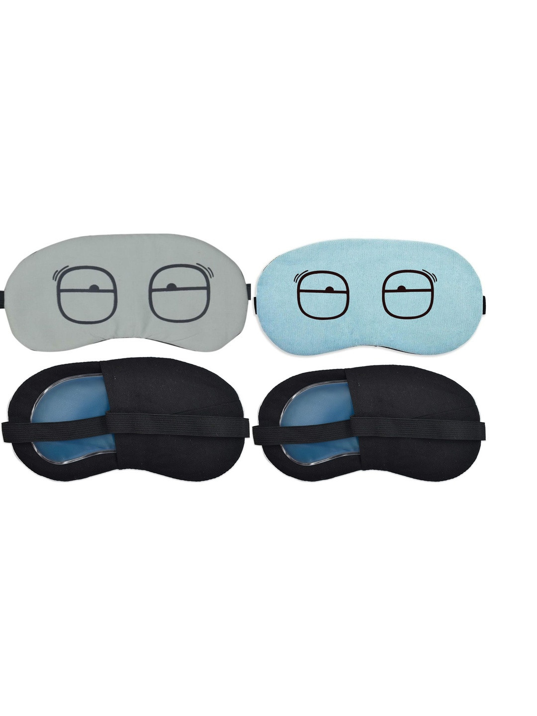 Veeva Beauty & Fashion Set Of 2 Multicolor Gel Eye Mask for Puffy Eyes & Eye Care