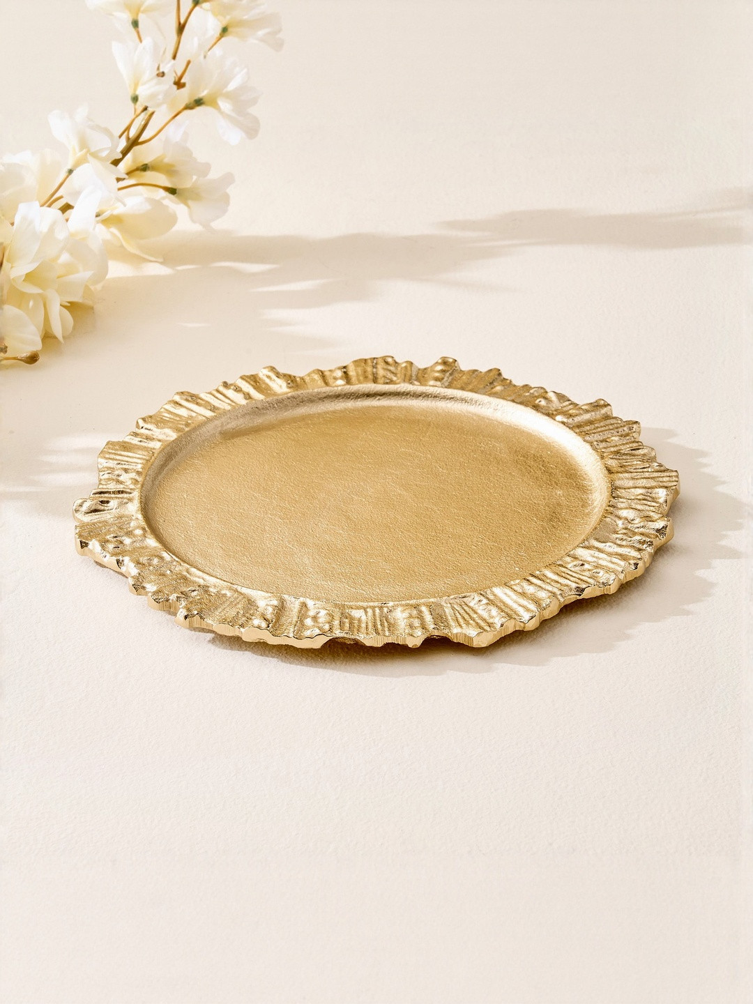 Home Centre Moksha Brew Textured Food Platter