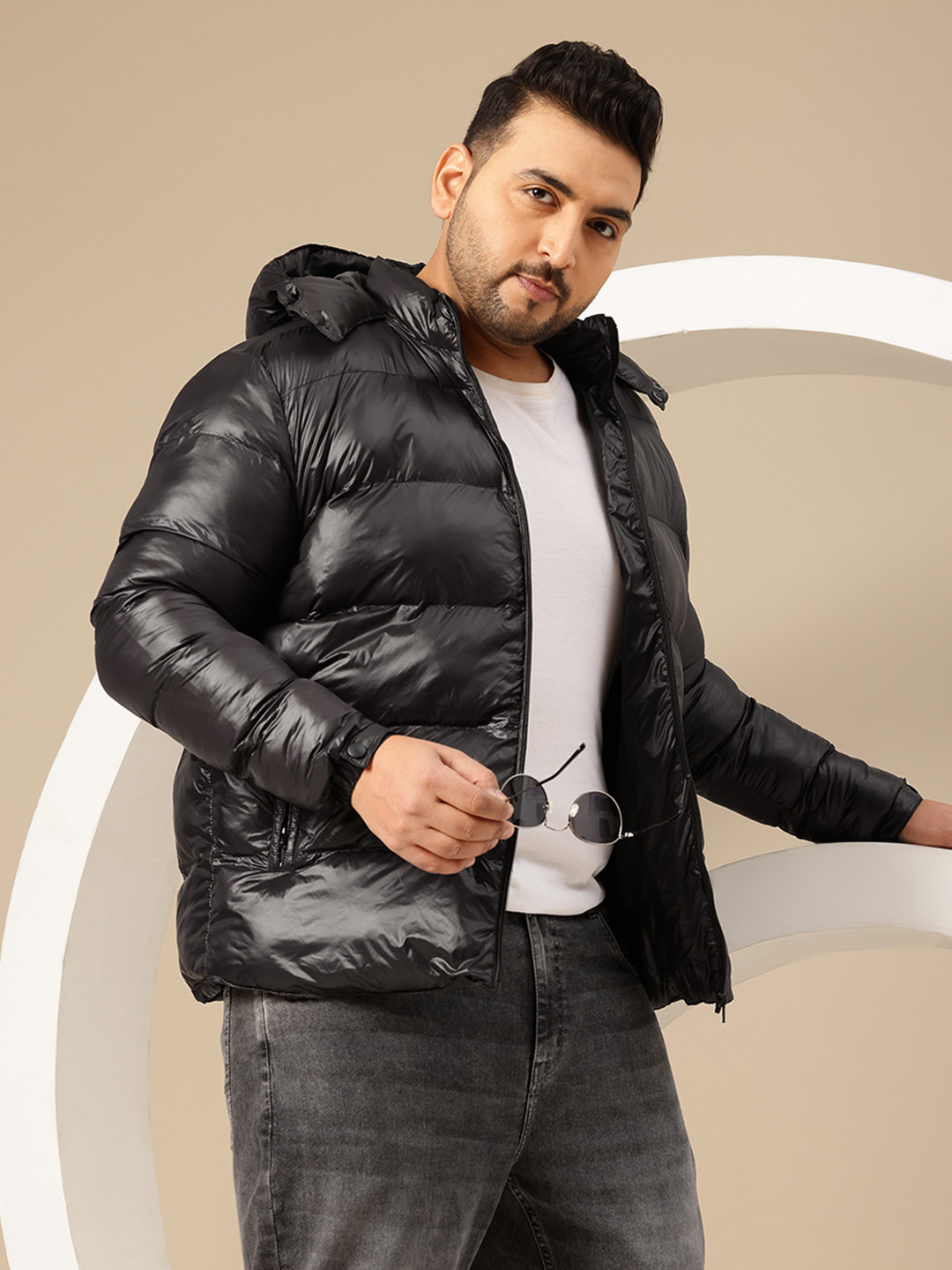 Sztori Plus Size Men Puffer Jacket
