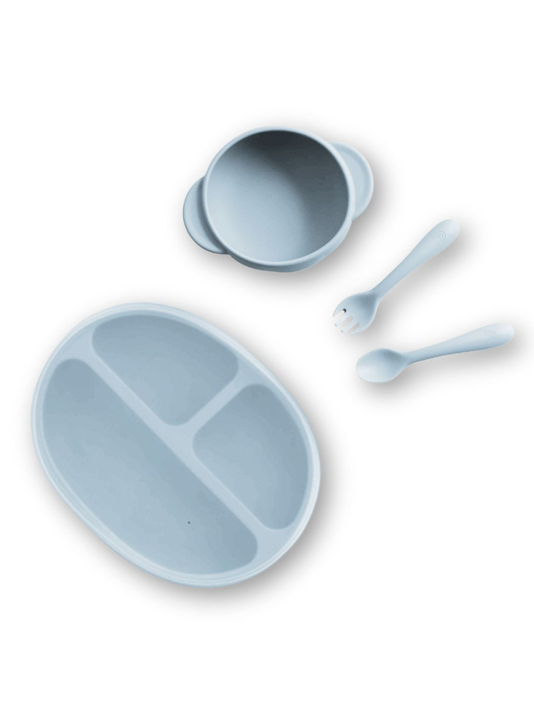BabyStreet Pack Of 3 Dishwasher Safe All-In-One Feeding Set