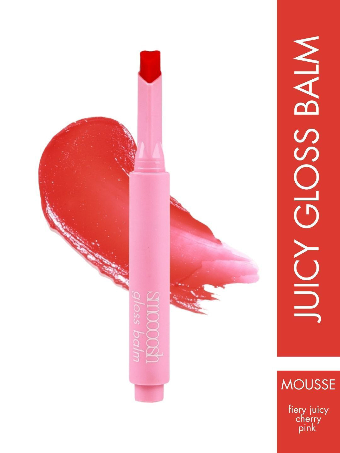 Kyoot Kosmetics Smoosh Gloss Pillow-Soft Glossy Lip Balm - 2 g - Mousse