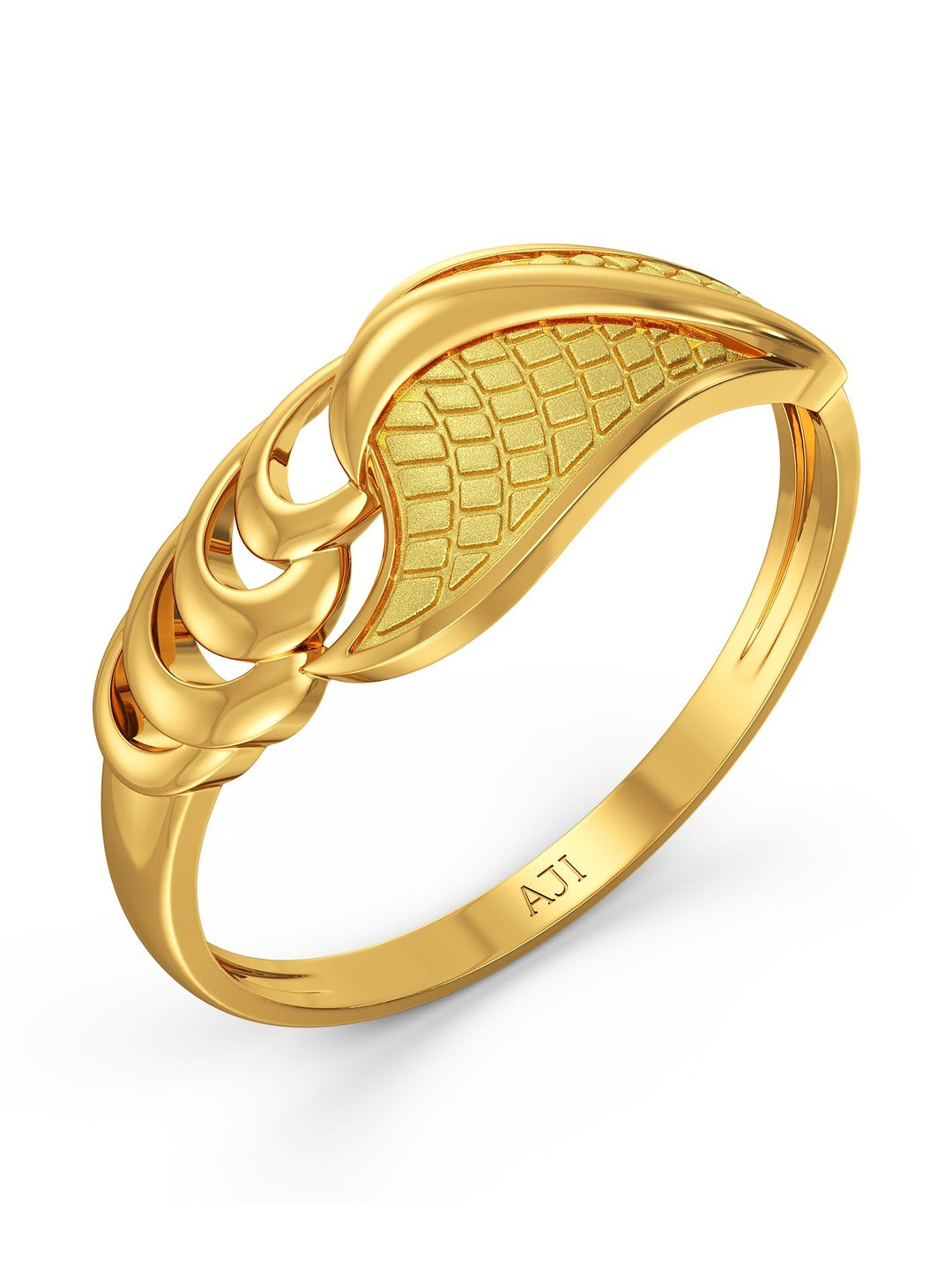 Joyalukkas Exquisiteness Women 22Kt Gold Finger Ring - 2.397 g
