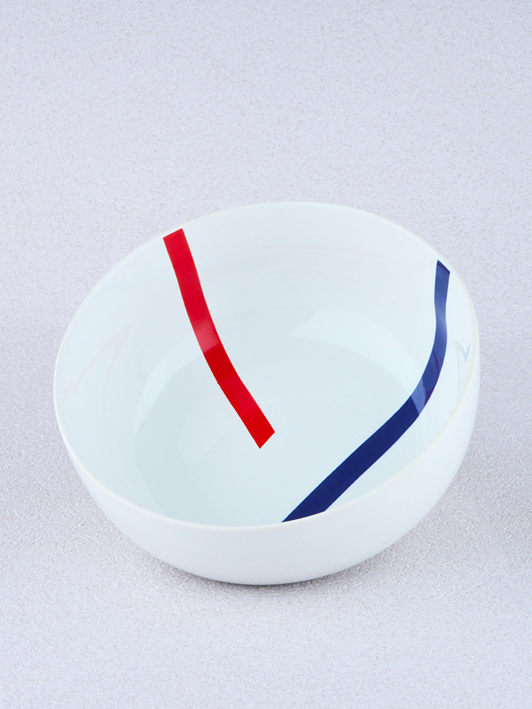 BlackCarrot White Porcelain Dishwasher and Microwave Safe Serving Bowl