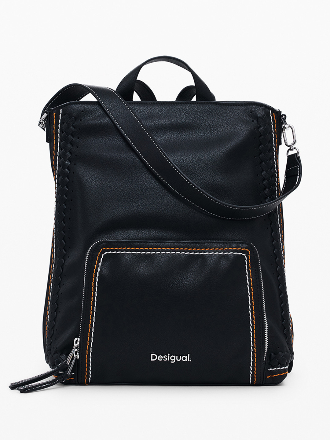 Desigual Women Contrast Stitch Backpack